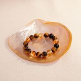 星棕·金芒丨水晶手鏈 能量場中達成安定與活力的平衡