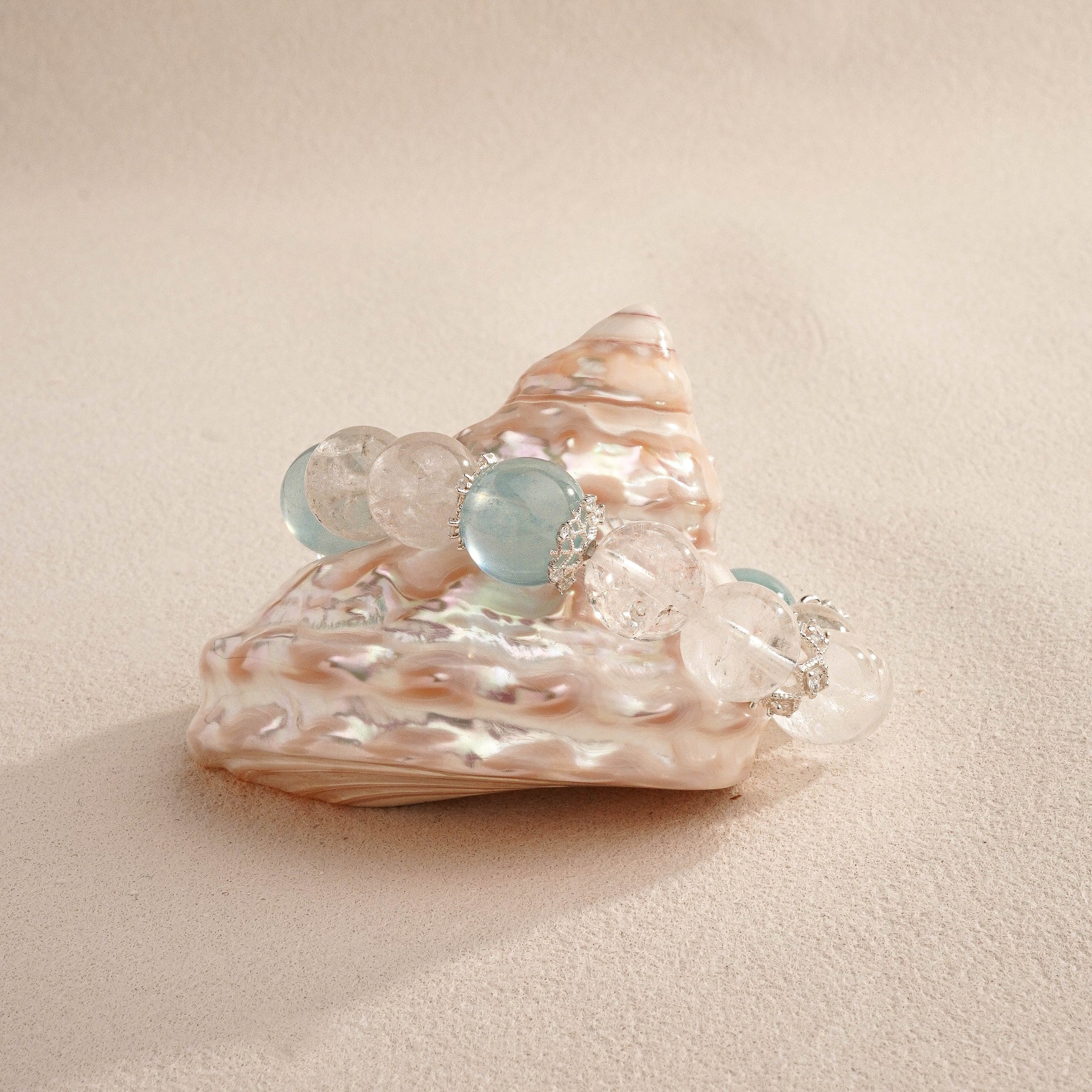 冰凝·絮語丨水晶手鏈 「海洋的精靈石」