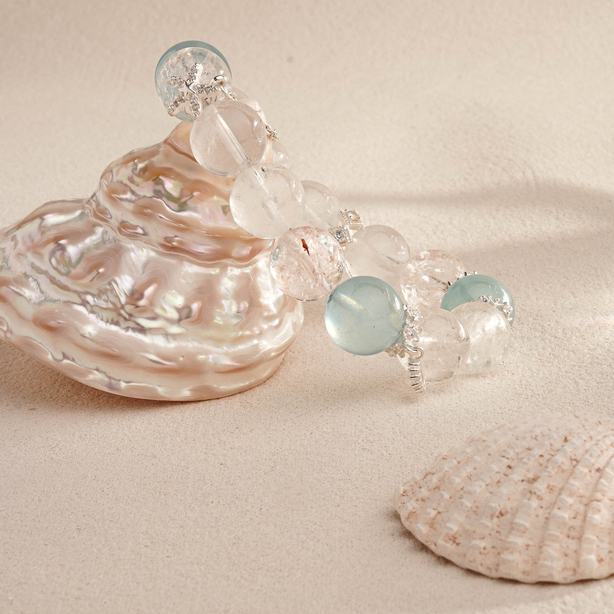 冰凝·絮語丨水晶手鏈 「海洋的精靈石」