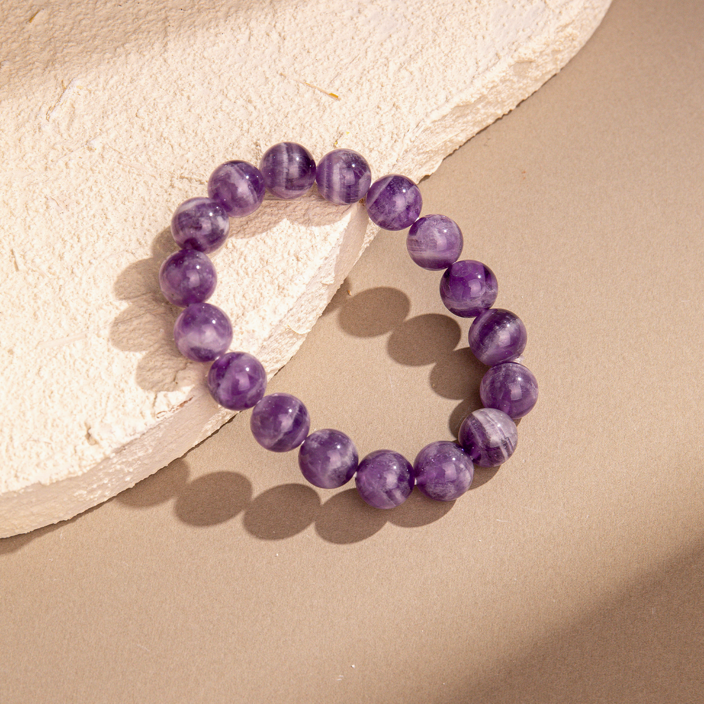 紫霧·星軌丨水晶手鏈 霧感紋理 星芒光澤