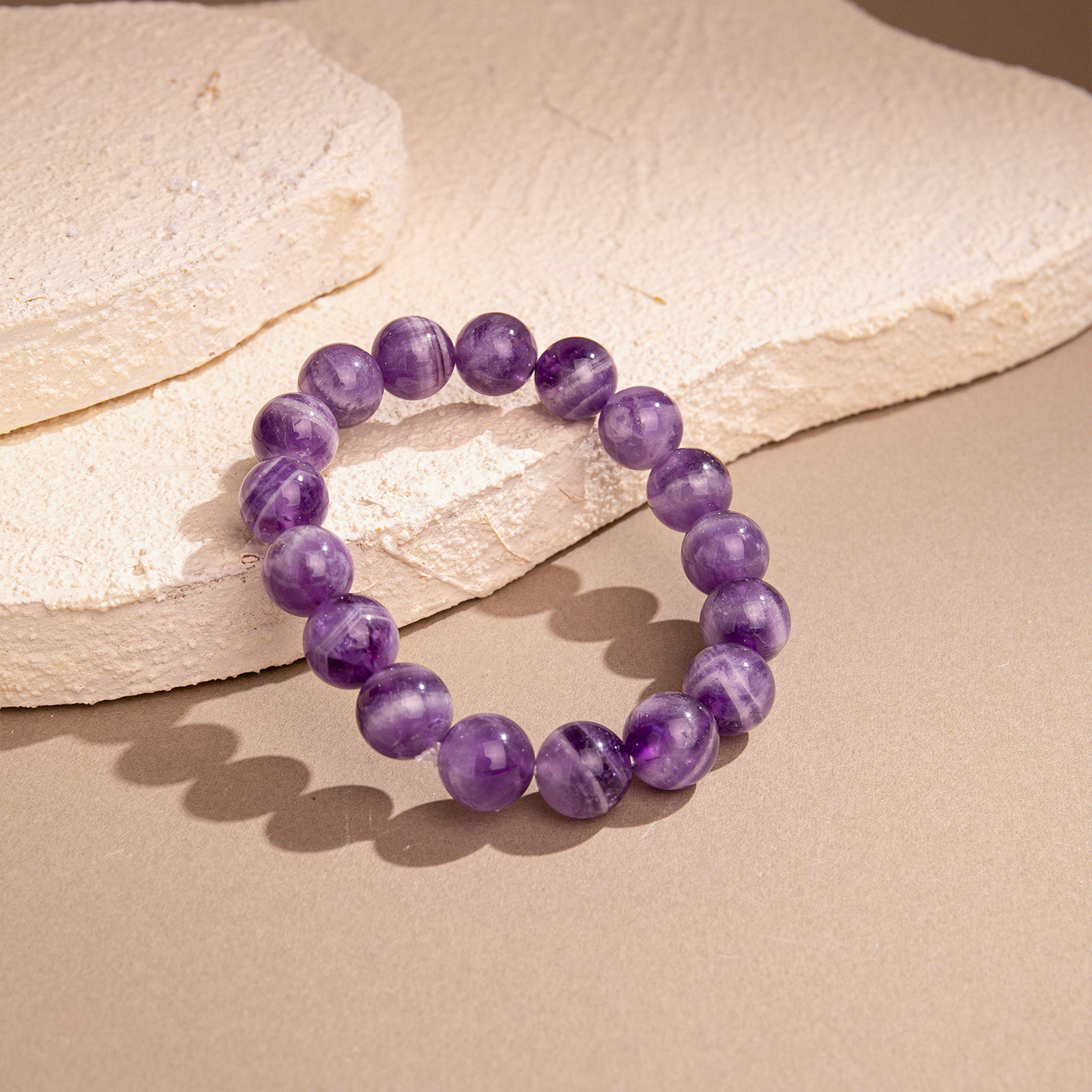 紫霧·星軌丨水晶手鏈 霧感紋理 星芒光澤