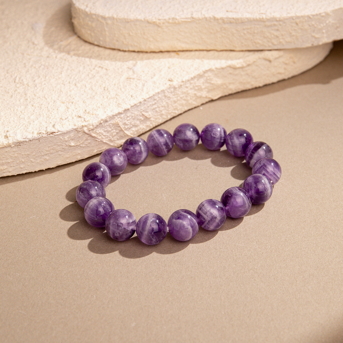 紫霧·星軌丨水晶手鏈 霧感紋理 星芒光澤