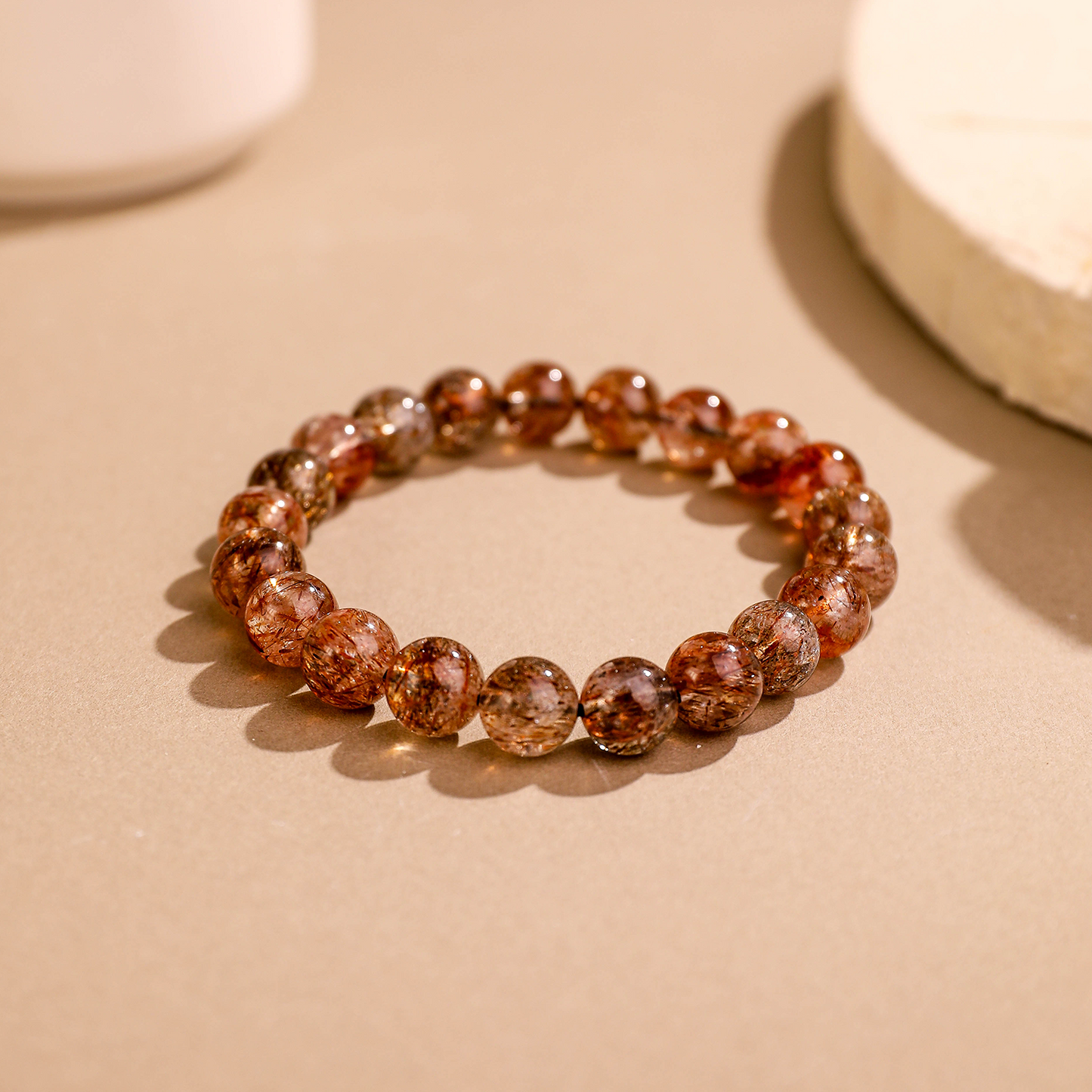 星塵·超七丨發晶手鏈丨新年招財運提氣場 質感高級 職場人開運必備手鏈