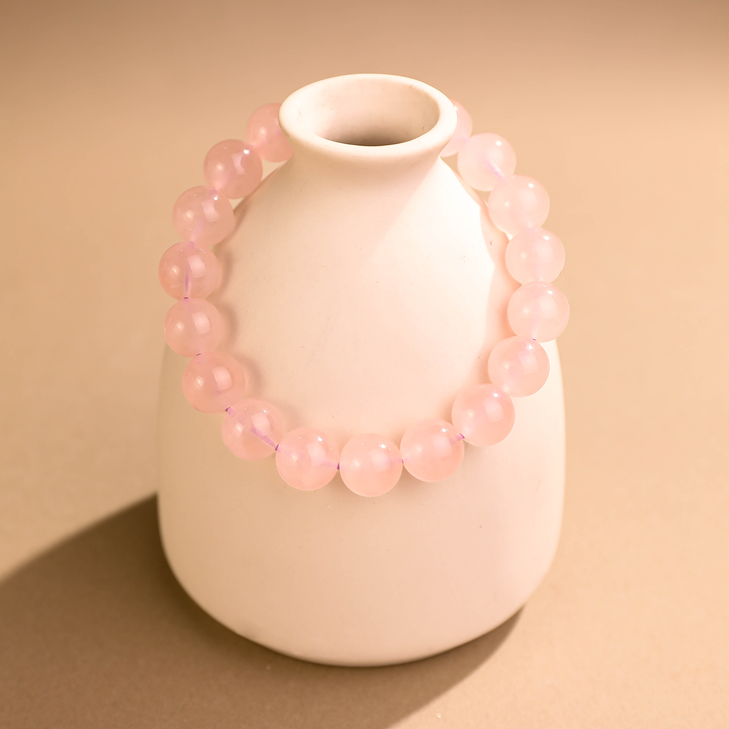 桃霧·栖春丨粉晶招桃花丨新年旺正緣人緣 溫柔顯白 日常百搭氣質手鏈