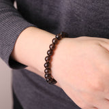 茶煙.沈璧丨沈静溫潤 内藏光華丨冰透茶晶手鏈 辟邪擋煞旺事業 聚氣守財