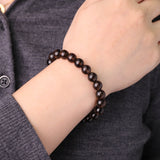 茶煙.沈璧丨沈静溫潤 内藏光華丨冰透茶晶手鏈 辟邪擋煞旺事業 聚氣守財