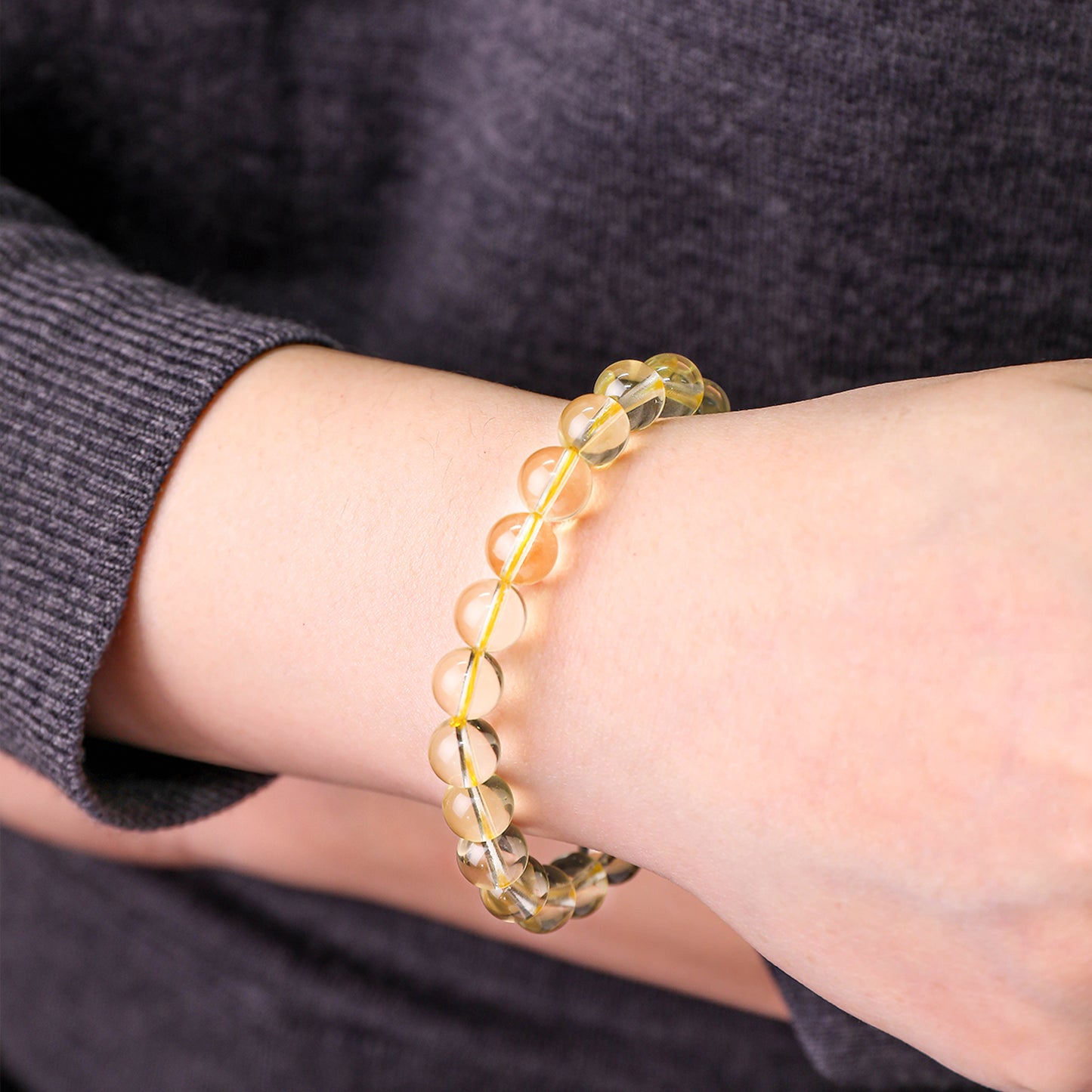 暖煦•日光丨日光捕手丨黃水晶招財手鏈 萬事亨通金玉滿堂 納福聚氣手鏈