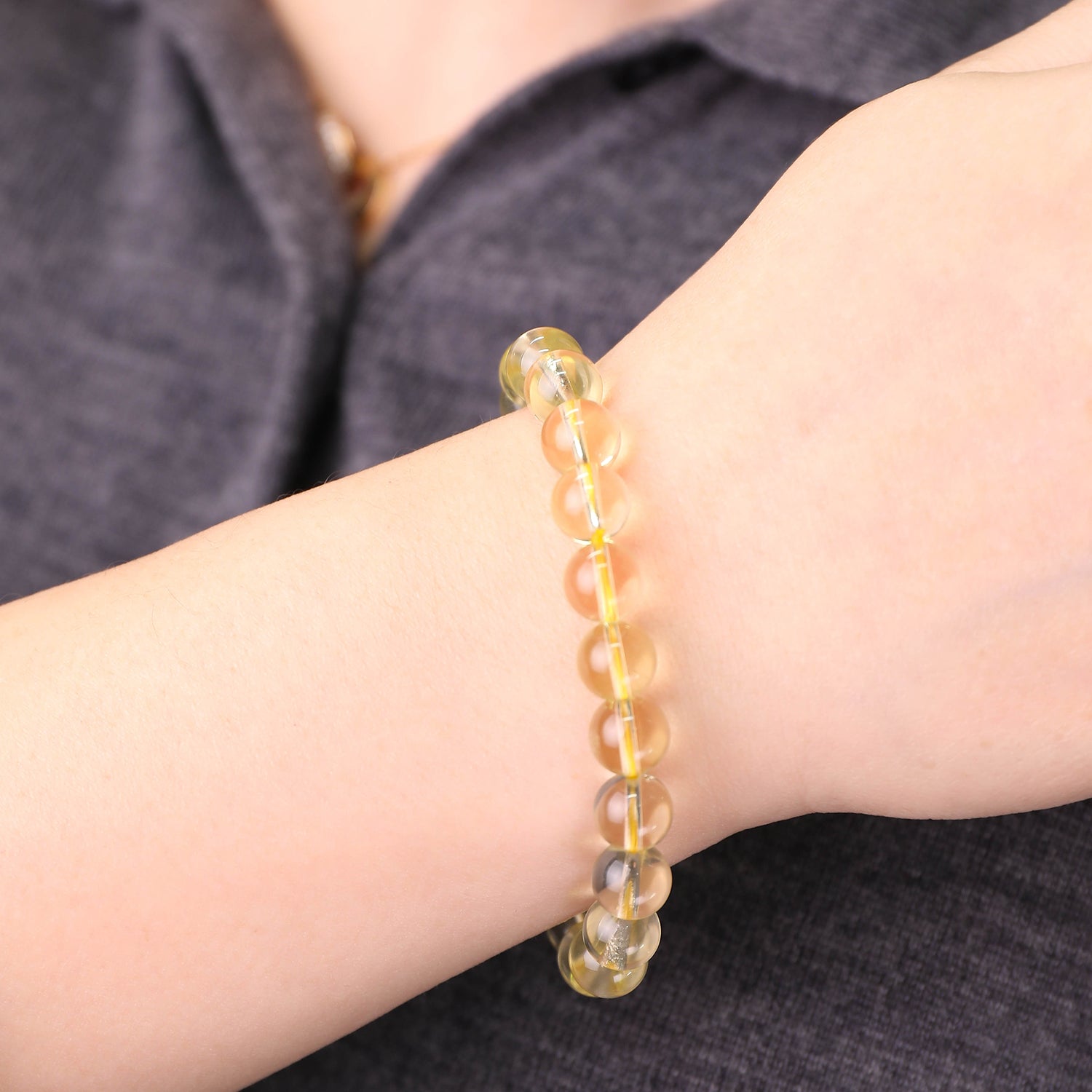 暖煦•日光丨日光捕手丨黃水晶招財手鏈 萬事亨通金玉滿堂 納福聚氣手鏈