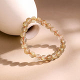 金脈.招财丨發晶手鏈丨金發晶招财手鏈 招財顯氣質 財運綿長 溫潤生財