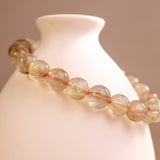 金脈.招财丨發晶手鏈丨金發晶招财手鏈 招財顯氣質 財運綿長 溫潤生財