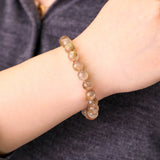 金脈.招财丨發晶手鏈丨金發晶招财手鏈 招財顯氣質 財運綿長 溫潤生財