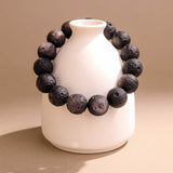 星塵·遺珠丨黑曜石手鏈丨隕石紋黑曜石 轉運辟邪旺事業 招財隕石手鏈