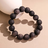 星塵·遺珠丨黑曜石手鏈丨隕石紋黑曜石 轉運辟邪旺事業 招財隕石手鏈