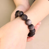 星塵·遺珠丨黑曜石手鏈丨隕石紋黑曜石 轉運辟邪旺事業 招財隕石手鏈