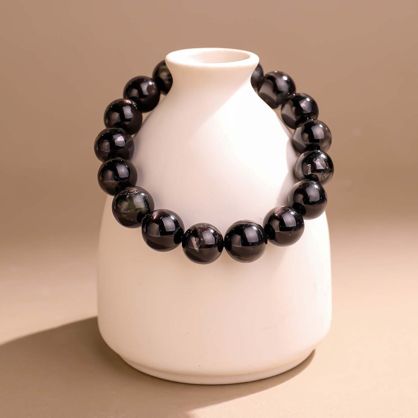 硯池·漾光丨金運石手鏈丨馬年開運 招財擋煞一步到位