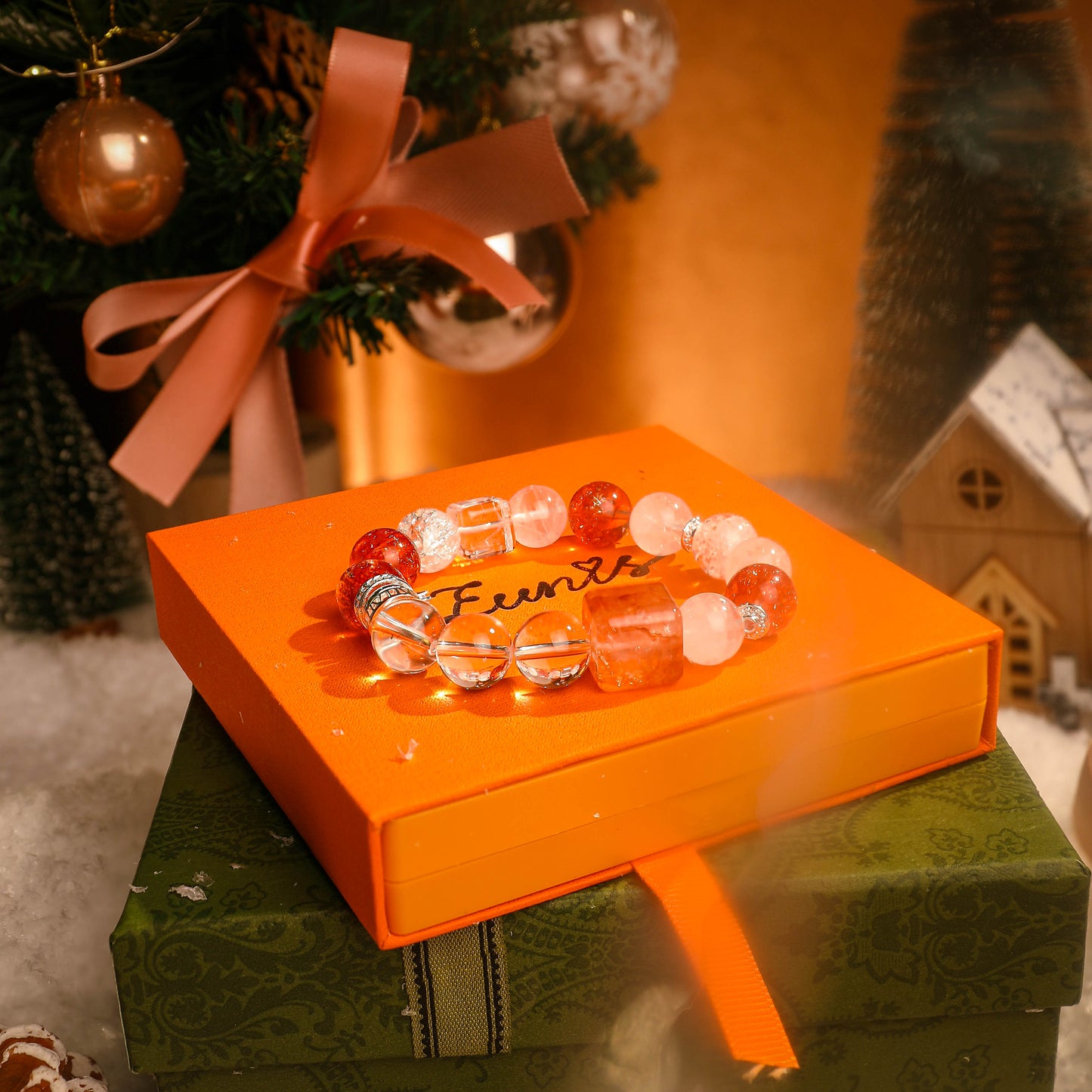 星焰·雪晶丨水晶手鏈 星光落腕 溫柔随行