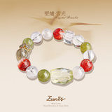 壁爐·雪光丨水晶手鏈 星光落腕 溫柔隨行