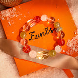 壁爐·雪光丨水晶手鏈 星光落腕 溫柔隨行