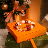 暖雪·緋星丨水晶手鏈 星光落腕 温柔随行