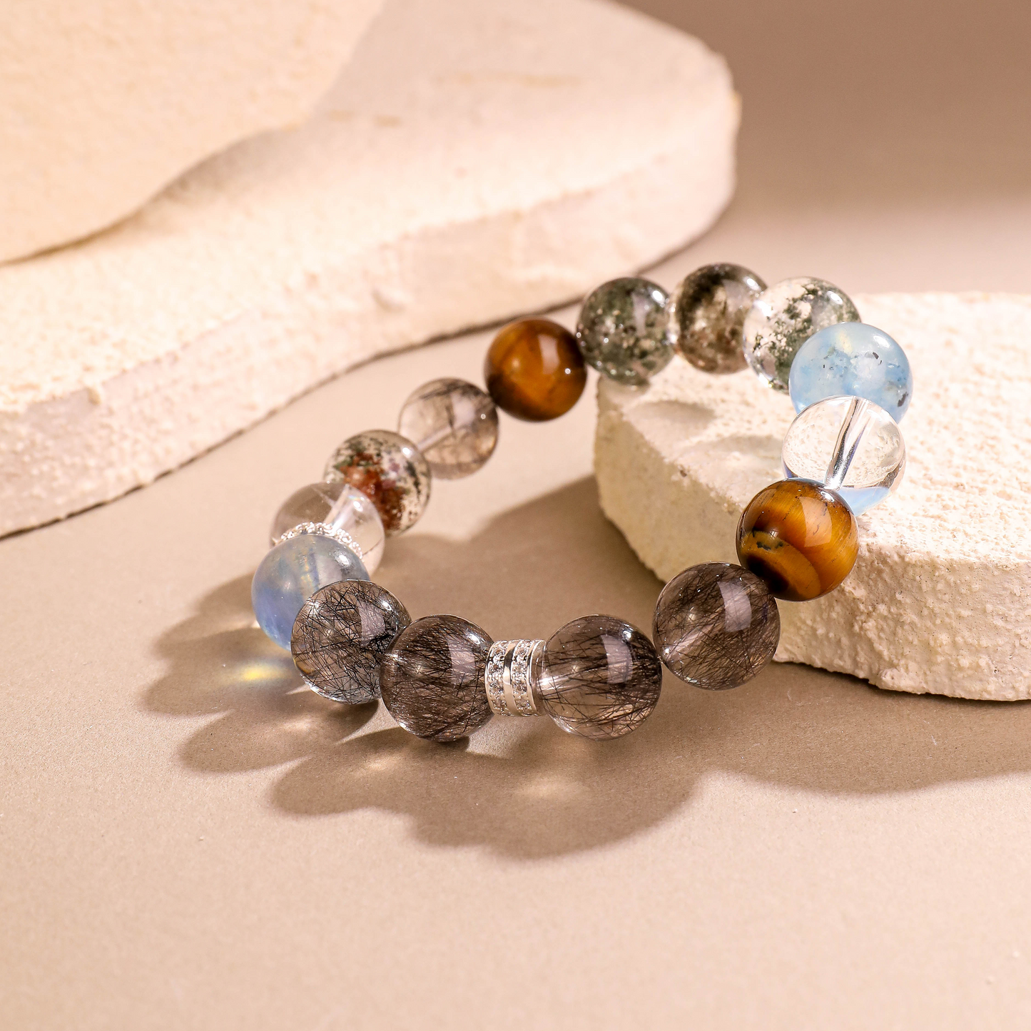 寅虎·靈澤丨水晶手鏈 晶潤虎途 福澤相濡