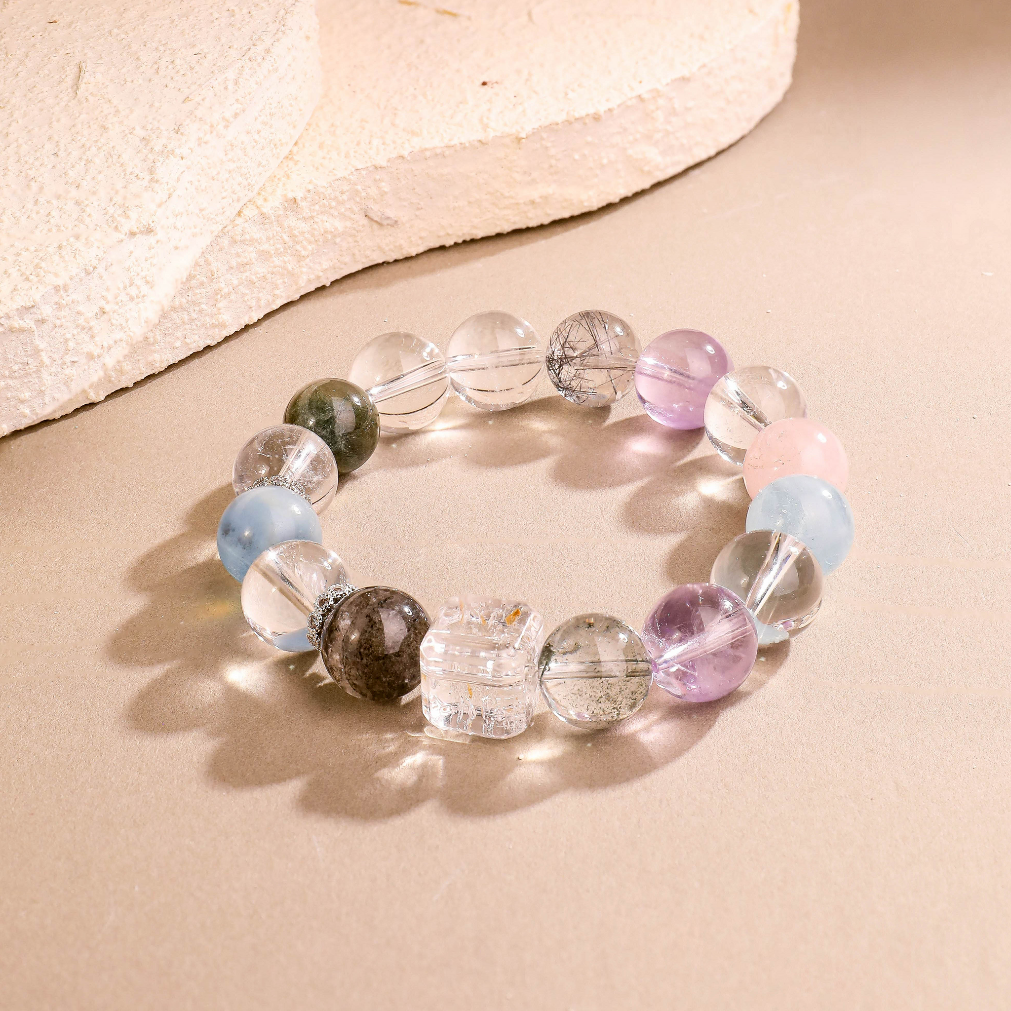 月免·晶華丨水晶手鏈 卯晶呈瑞 事業腾飛