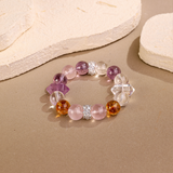 四晶·拱馬丨水晶手鏈 福聚手串