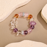 四晶·拱馬丨水晶手鏈 福聚手串