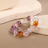 四晶·拱馬丨水晶手鏈 福聚手串