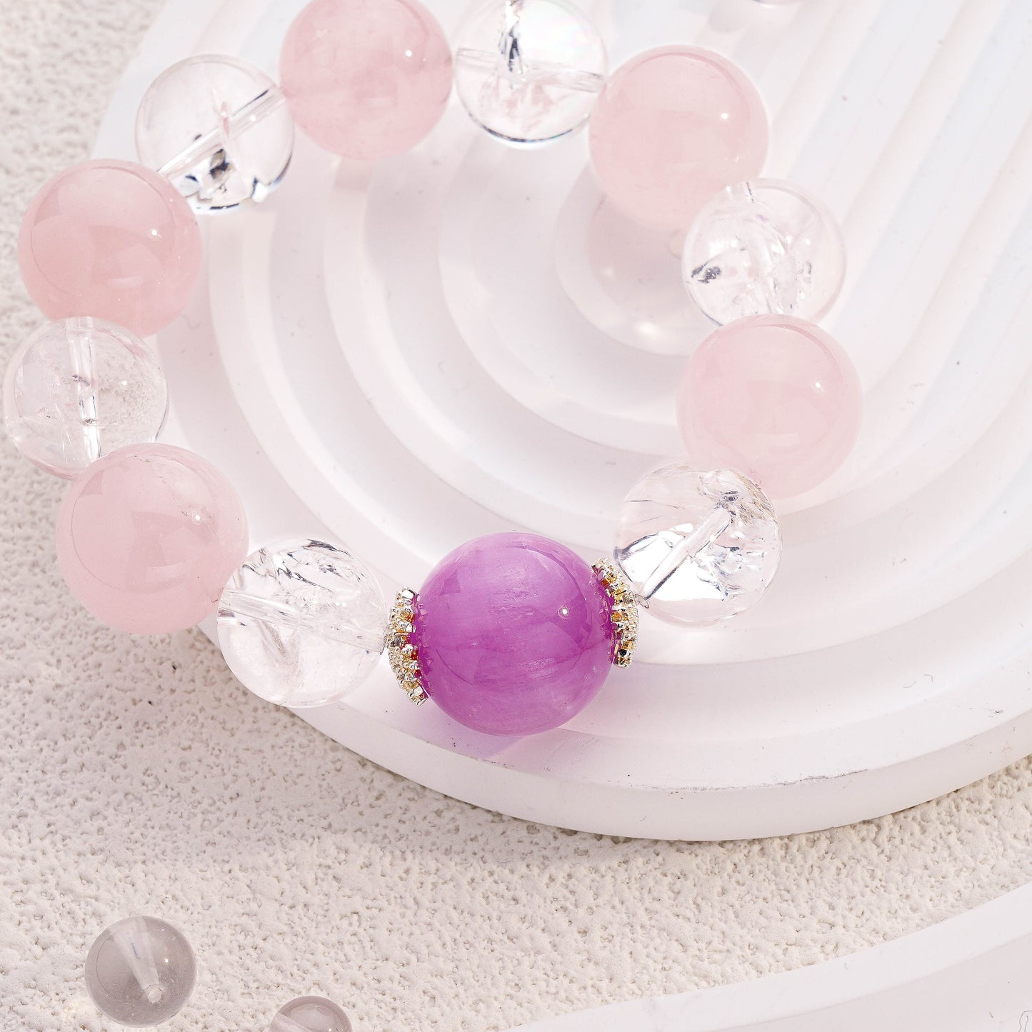 粉晶•紫間丨柔意融  雜念空  心境通