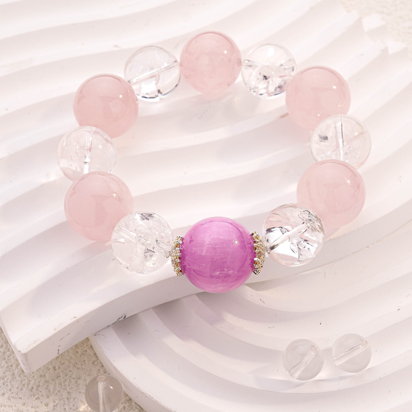 粉晶•紫間丨柔意融  雜念空  心境通