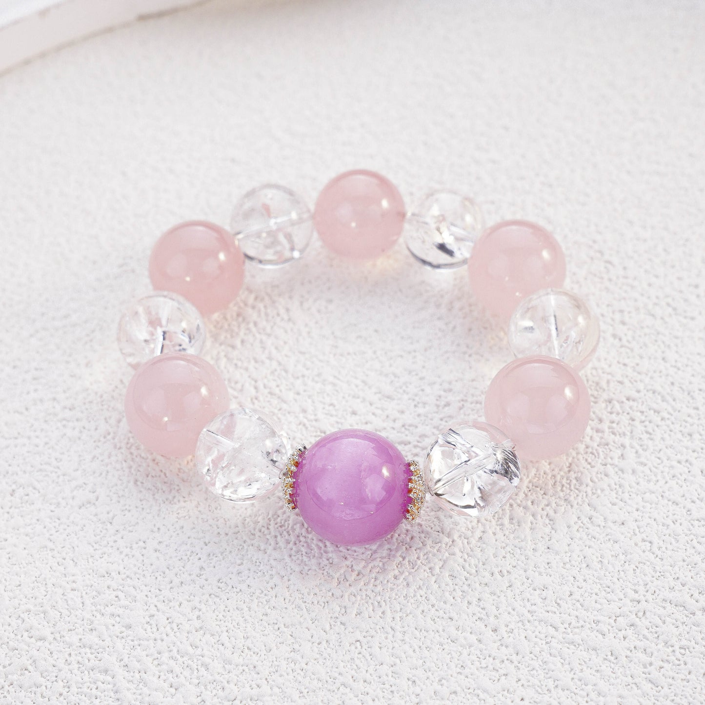 粉晶•紫間丨柔意融  雜念空  心境通