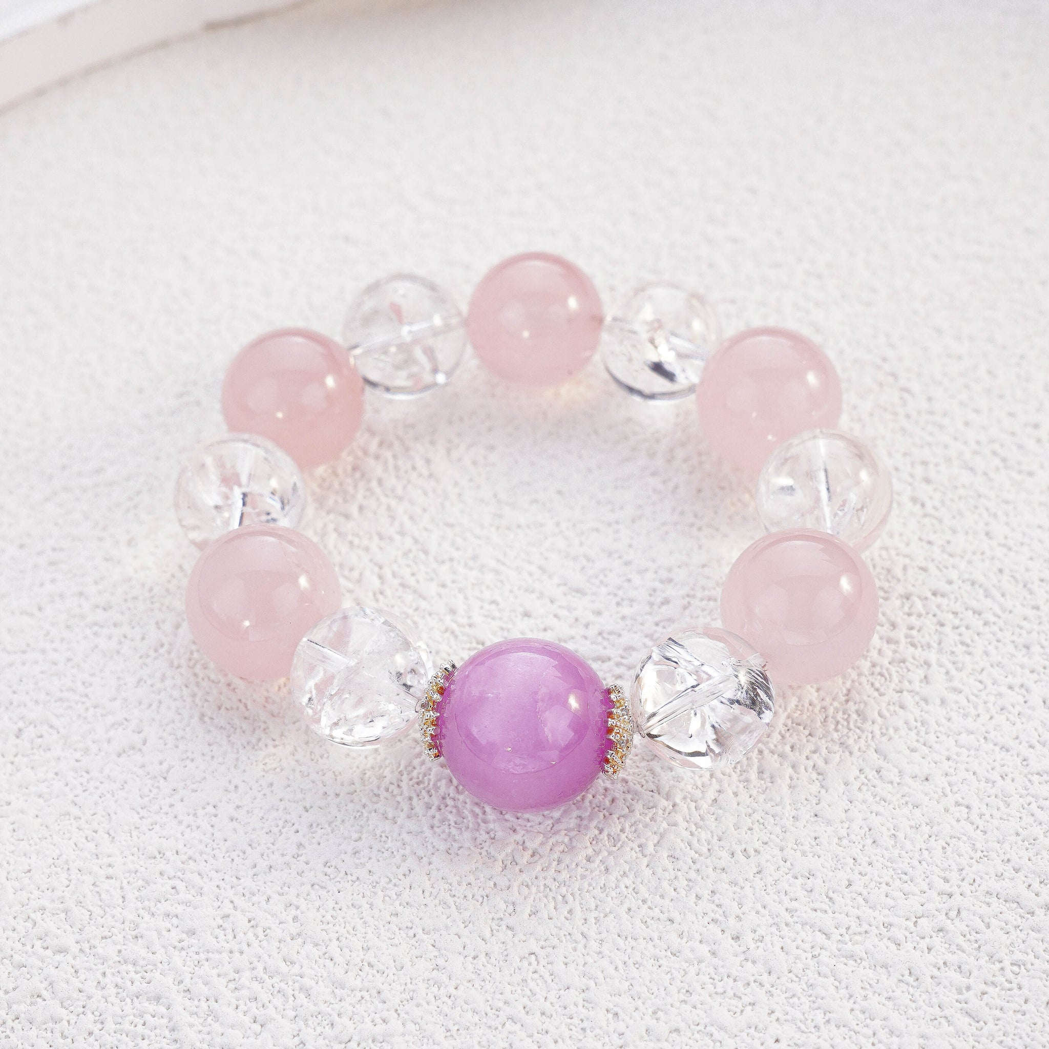 粉晶•紫間丨柔意融  雜念空  心境通