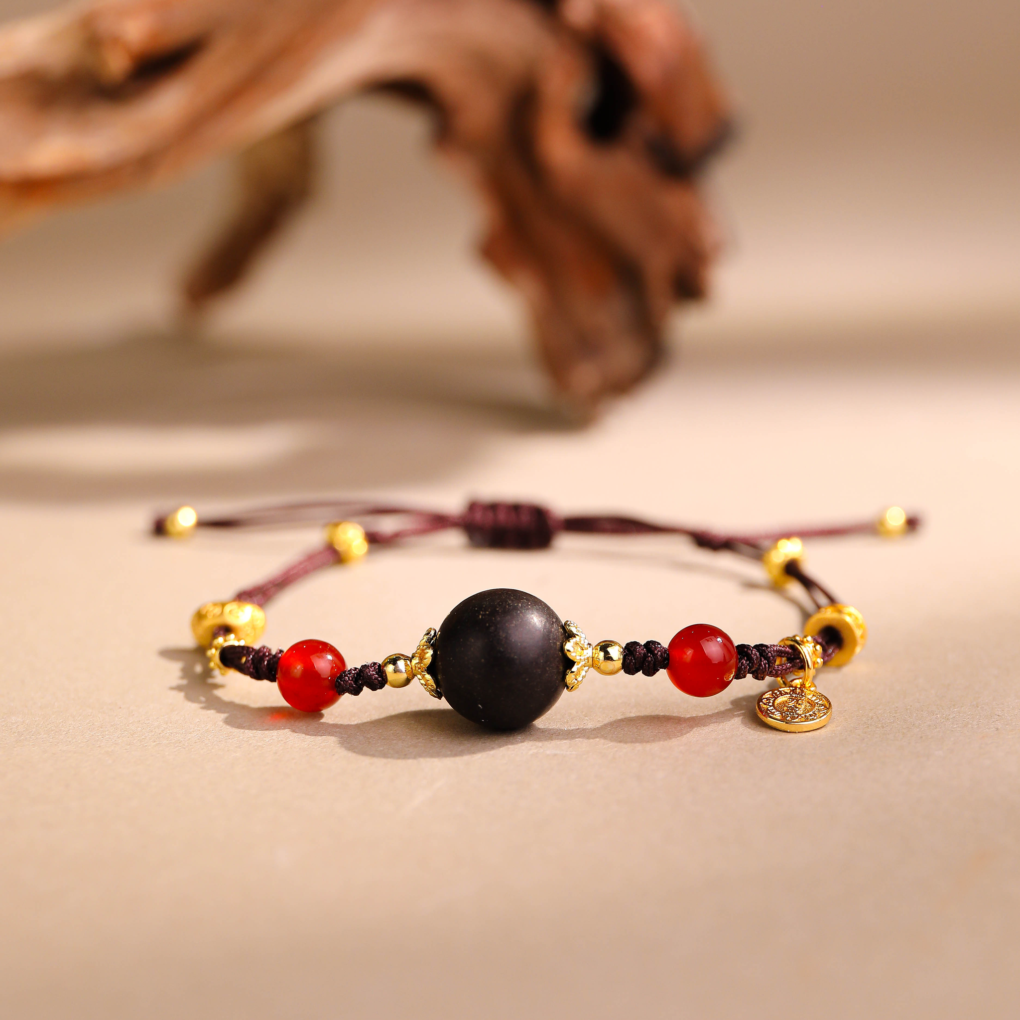 馬年本命丨息肌凝香丨合香珠手鏈 香韻鎮運避太歲 腕間安神 本命納福吉祥飾