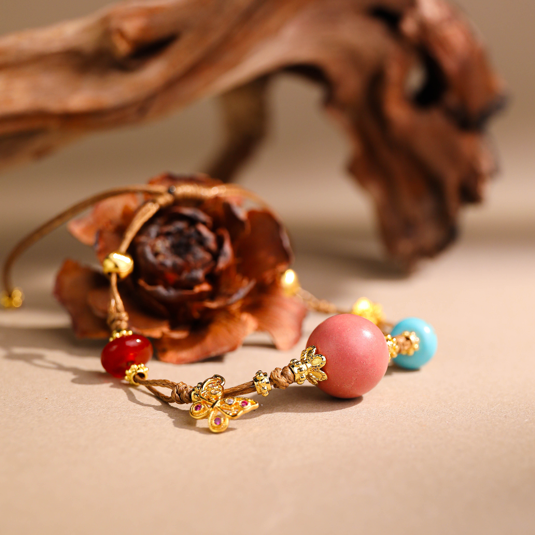 馬年本命丨粉黛香養丨合香珠手鏈 香韻綿長避太歲 歲歲皆舒順 馬年開運禮