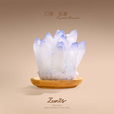 幻紫·星叢丨療愈藍白共生晶簇丨淨化負能量 提升溝通好運人緣水晶簇