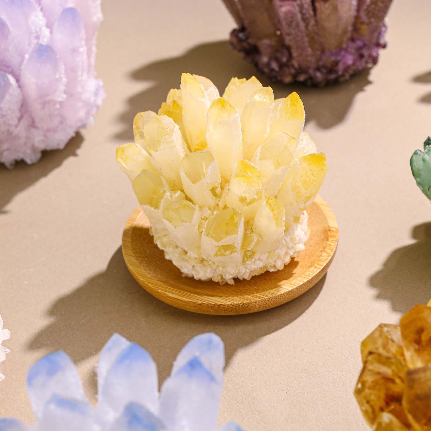 暖陽·晶簇丨療愈黃水晶簇原石 丨招財聚氣 聚氣納福新年開運好物