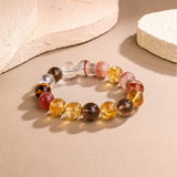 亥歲·晶祥丨水晶手鏈 四晶佑亥 福祿綿長